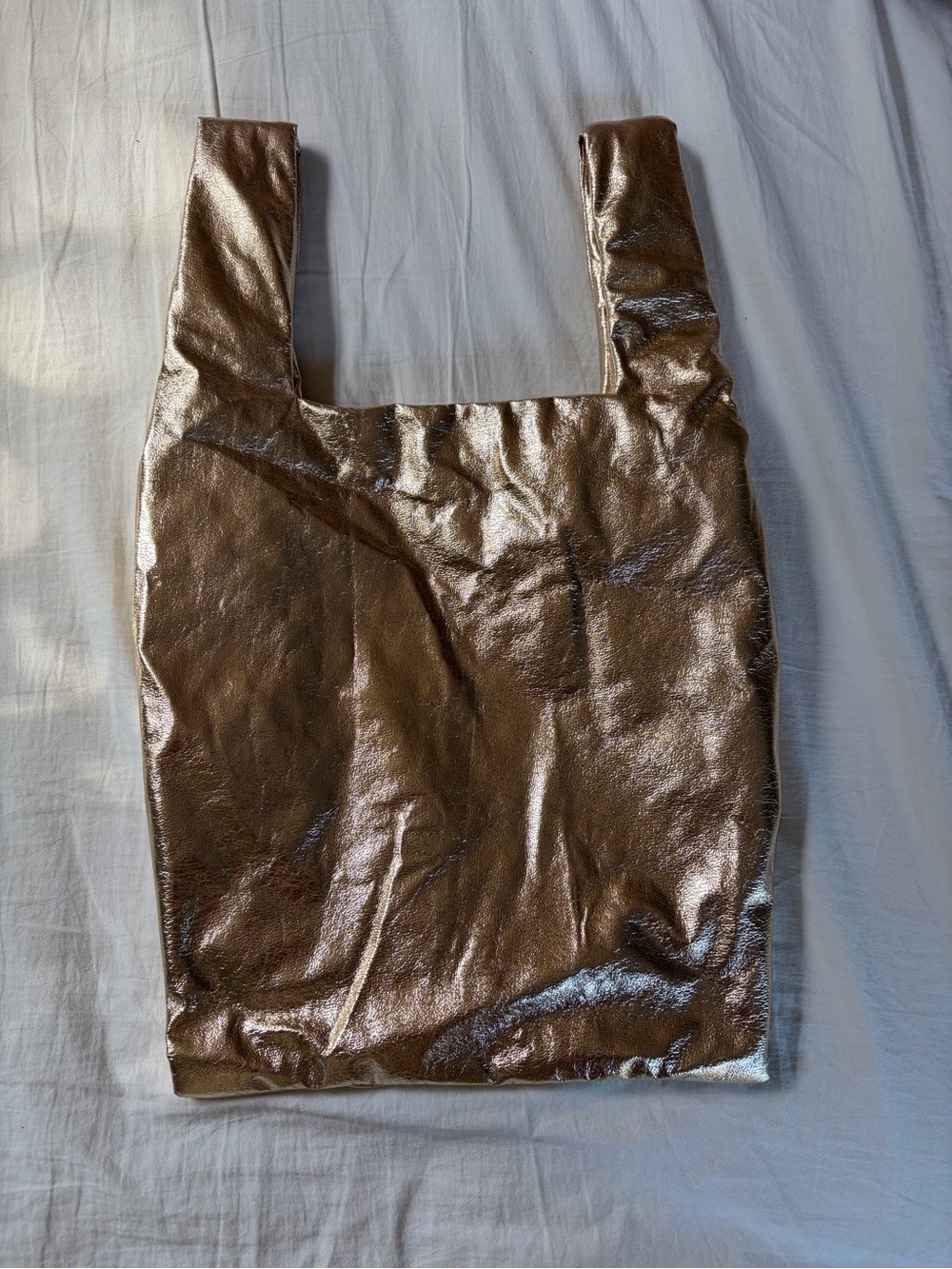 A.L.C Slouch Hobo bag in mettalic leather NWOT